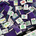 ROYAL American Mahjong Tiles: Pickleball Motif