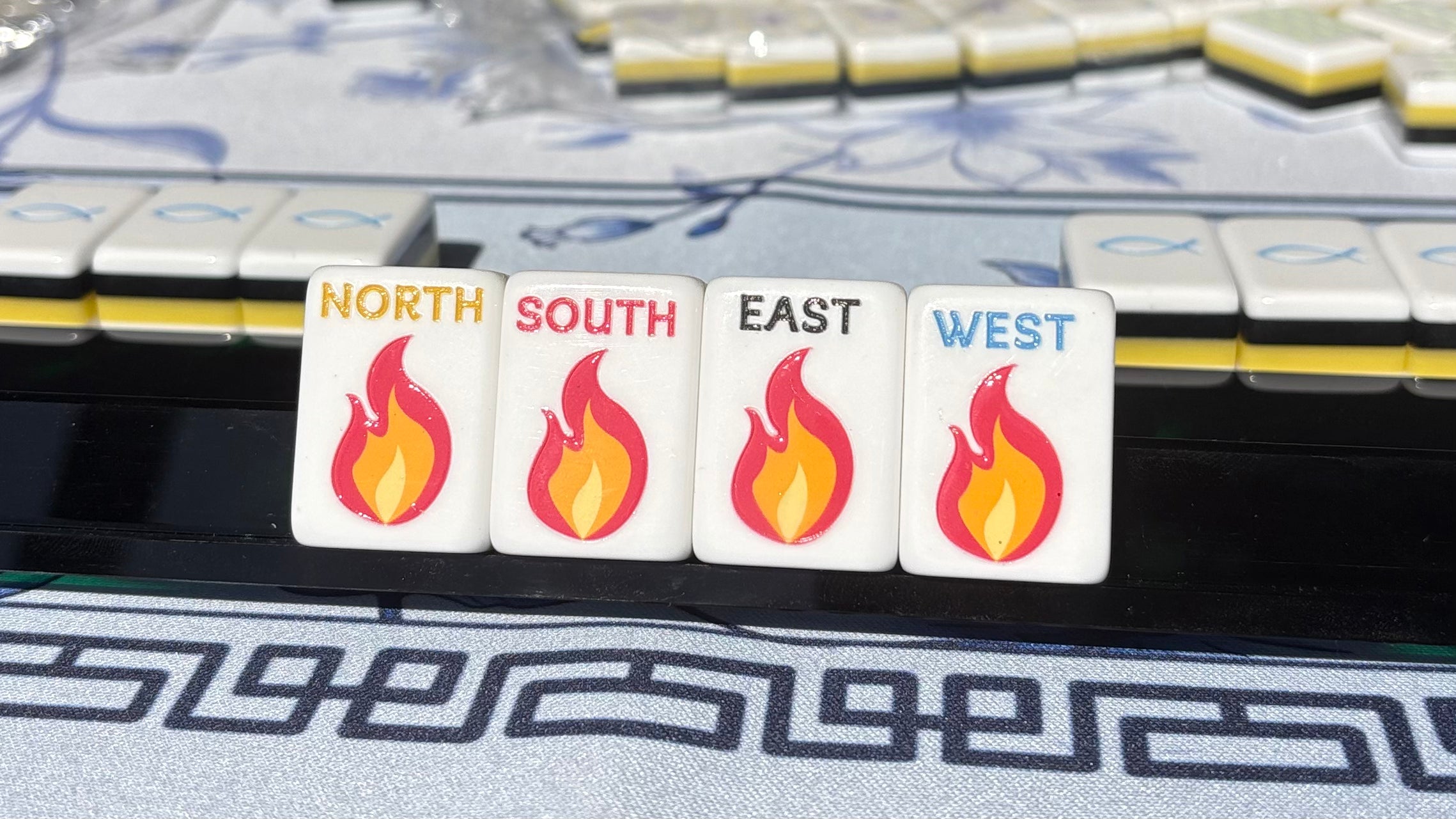 Limited Edition FAITH  American Mahjong 160 Engraved/Acrylic Tiles