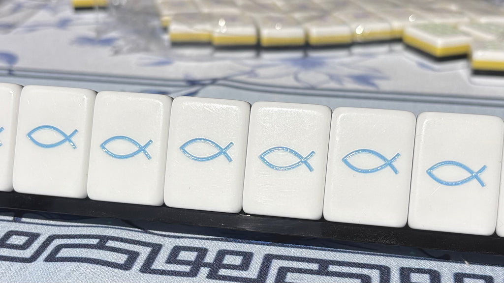 Limited Edition FAITH  American Mahjong 160 Engraved/Acrylic Tiles
