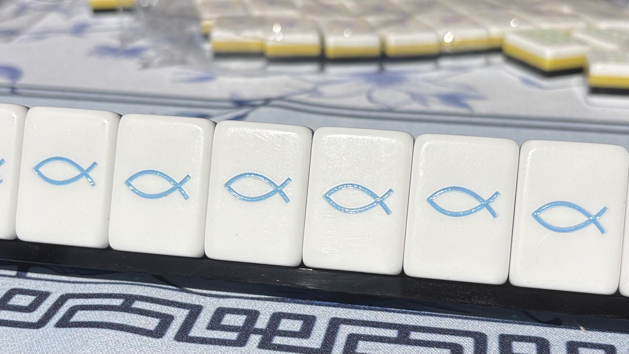 Limited Edition FAITH  American Mahjong 160 Engraved/Acrylic Tiles