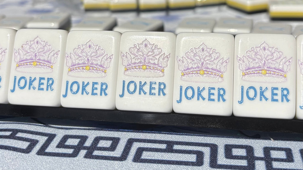 Limited Edition FAITH  American Mahjong 160 Engraved/Acrylic Tiles