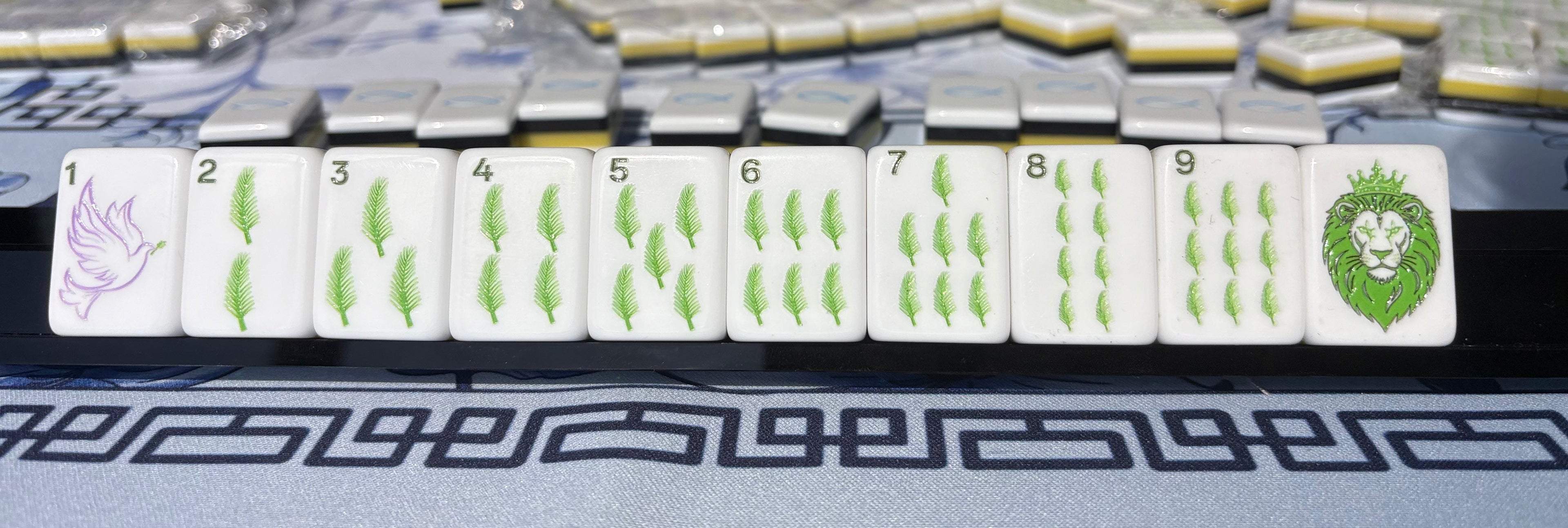Limited Edition FAITH  American Mahjong 160 Engraved/Acrylic Tiles