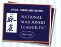NMJL Card 2027- Large Print